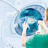 Medical device disinfectant for floors ans surfacesliquid