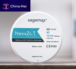 Zirconium dental material NexxZr Tfor dental bridgesmillingtranslucent