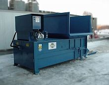 Mixed waste compactor 5060 seriesorganicstationaryhydraulic