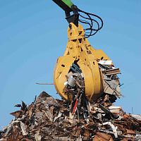 Orange peel grab 4TSG SERIEStwo-rope mechanicalscrapfor excavators