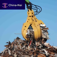 Orange peel grab 4TSG SERIEStwo-rope mechanicalscrapfor excavators