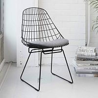 Contemporary chair SM05 indoorsteelsled base