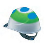Ramp agent hardhat Type Jopen faceprotective