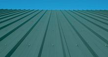 Sheet steel roofing BUTLERIB® IIribbed