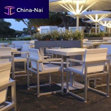 Contemporary chair SPIKESgardenSunbrella®aluminum base