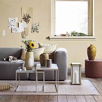 Contemporary lantern HOKOglasspowder-coated steelcube