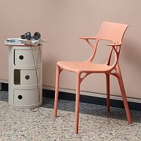 Contemporary chair A.Iindoormetalthermoplastic