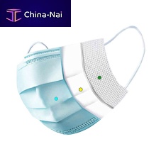 Adult surgical mask sky bluedisposablenon-woven