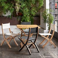 Contemporary chair HELM outdoorindoorfabric