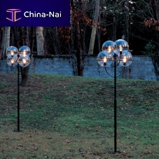Garden lamp post LYNDONtraditionalmetalglass