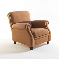 Traditional armchair LOUISleather