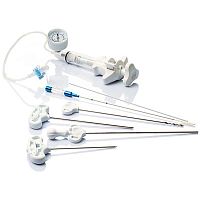Needle spine augmentation system balloon catheteraccess sheathdrill