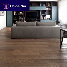 Engineered parquet floor BOARDbrushedsandblastedglued