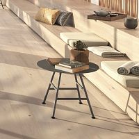 Contemporary coffee table GARDEN PACKlacquered aluminumlacquered aluminum baseround