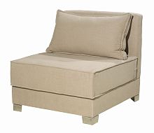Contemporary fireside chair THEANOfabric