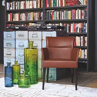 Contemporary chair DINNERindoorfabricleather