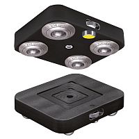 Heavy load moving skate BB30/4with 4-point support360�