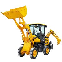 Articulated backhoe loader HW08-12compact