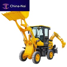 Articulated backhoe loader HW08-12compact