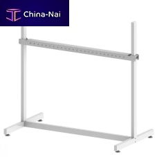 Transport cart STANDB1 seriessteelshelfwith swivel casters