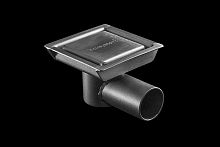 Stainless steel floor drain INOXSYSTEM® IDRAIN 3066for showersquare