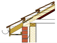 Thermal insulation hemp fiberpanelwithout vapor barrier