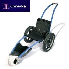 Passive wheelchair Hippocampeall-terrainbeachwith legrest