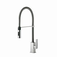 Countertop mixer tap ELLEchromed metalstainless steelABS