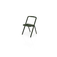 Contemporary chair SLINGindoorsteelsteel base