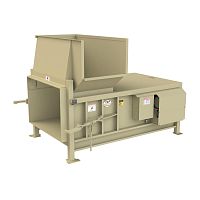 Waste recycling waste compactor CHARGER SERIESstationaryhorizontalhydraulic