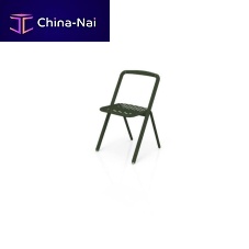Contemporary chair SLINGindoorsteelsteel base