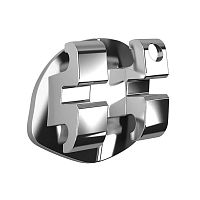 Metal orthodontic bracket Orthos®twin