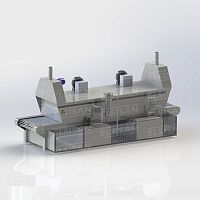 Spray washing machine YBM seriesautomaticautomotivefor surface treatment