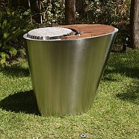 Gas barbecue SEADOGcharcoalfree-standingstainless steel