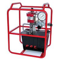 Air-driven hydraulic power unit PP seriesfor mobile machineshigh-pressurecompact
