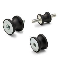 Vibration damper DVC.1 seriesmechanicalrubberstainless steel