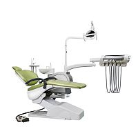 Dental unit with adjustable headrest CQ - 217with hygiene systemwith delivery systemwith LED light