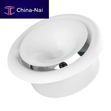 Circular air diffuser ANwall-mountplastic