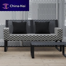 Contemporary sofa MOJA MO120outdoorfabricwhite