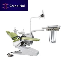 Dental unit with adjustable headrest CQ - 217with hygiene systemwith delivery systemwith LED light
