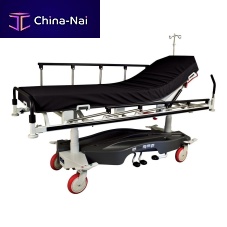 Transfer stretcher trolley ELINEOhydraulicheight-adjustablewith adjustable backrest