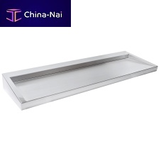 Stainless steel vanity top EPUREcustom