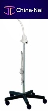 LED examination light on casters