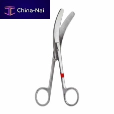 Umbilical cord scissors 360008-3for humansdisposablecurved