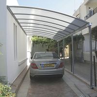 Polycarbonate carport