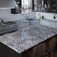 Granite countertop BLUE NILEkitchen