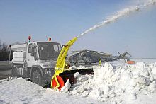 Truck-mounted snow blower KFS 950 seriesfor runway