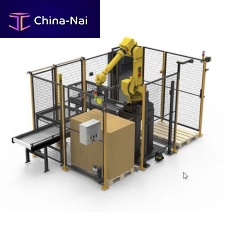 Robotic palletizing cell