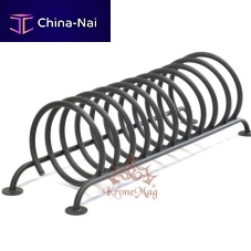 Floor-mounted bike rack BIKE-10.SP.V2steelcommercialfor public space