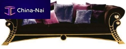 Classic sofa MISOR S 223fabricblack2-person